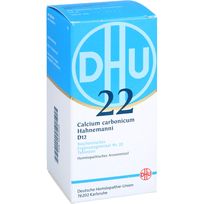 Biochemie DHU 22 Calcium carbonicum D12 Tabletten, 420 St. Tabletten