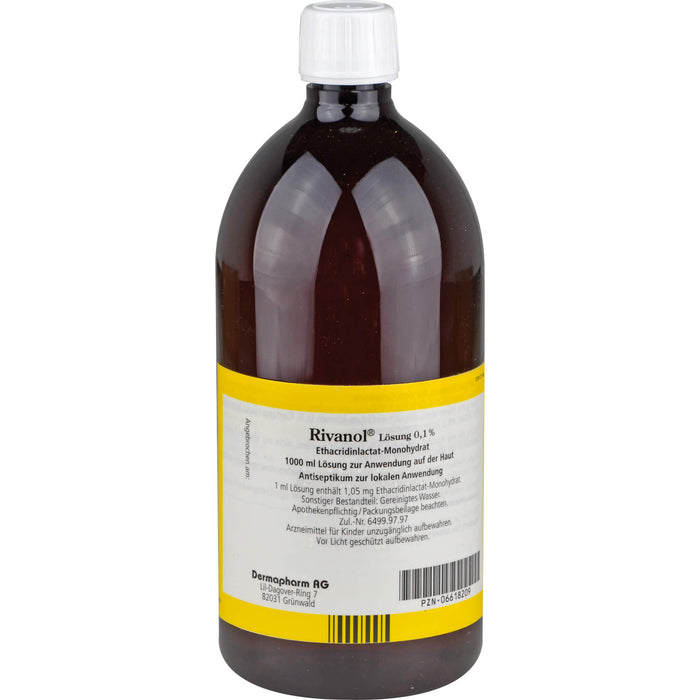 Rivanol Lösung 0,1%, 1000 ml Solution