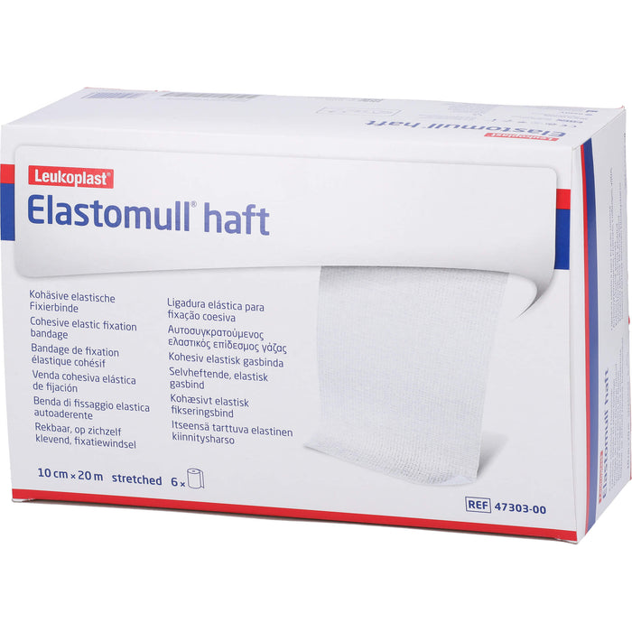 Elastomull haft 20mX10cm, 6 St BIN