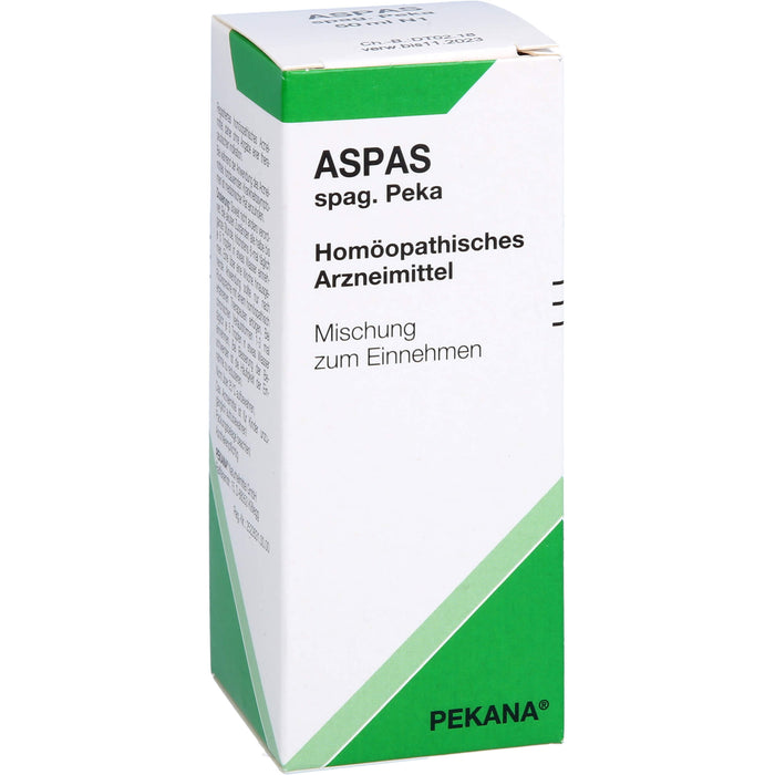 ASPAS spag. Peka Tropfen, 50 ml TRO