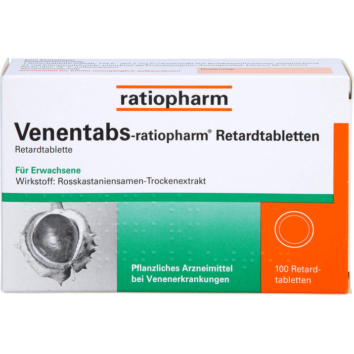 Venentabs-ratiopharm Retardtabletten, 100 pcs. Tablets