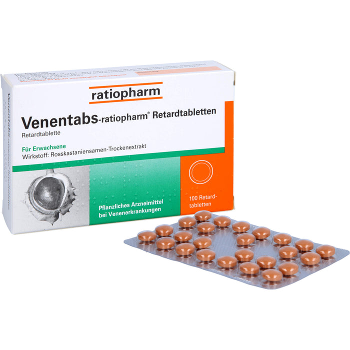 Venentabs-ratiopharm Retardtabletten, 100 St. Tabletten