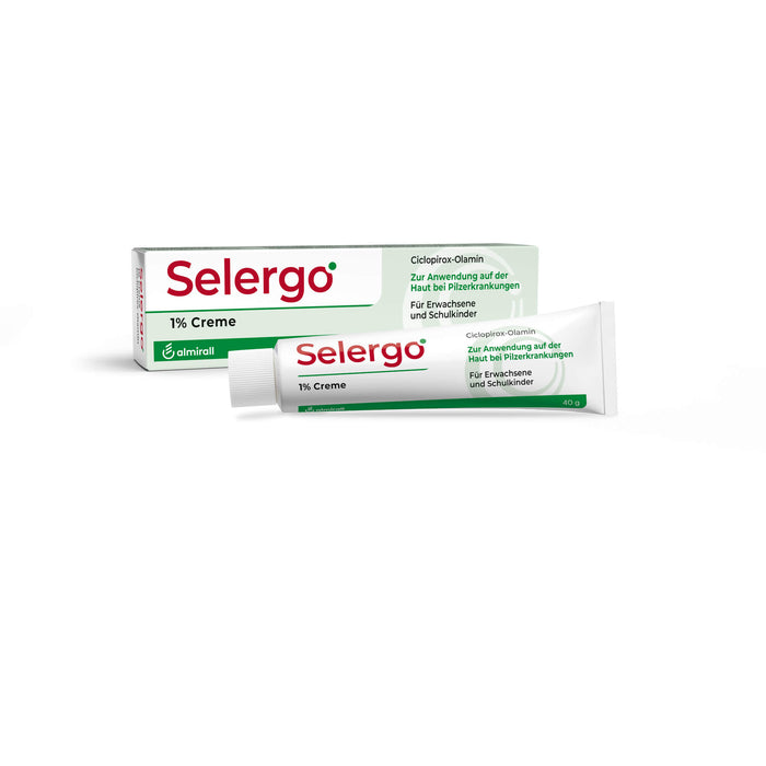 Selergo 1% Creme bei Pilzerkrankungen der Haut, 40 g Crème