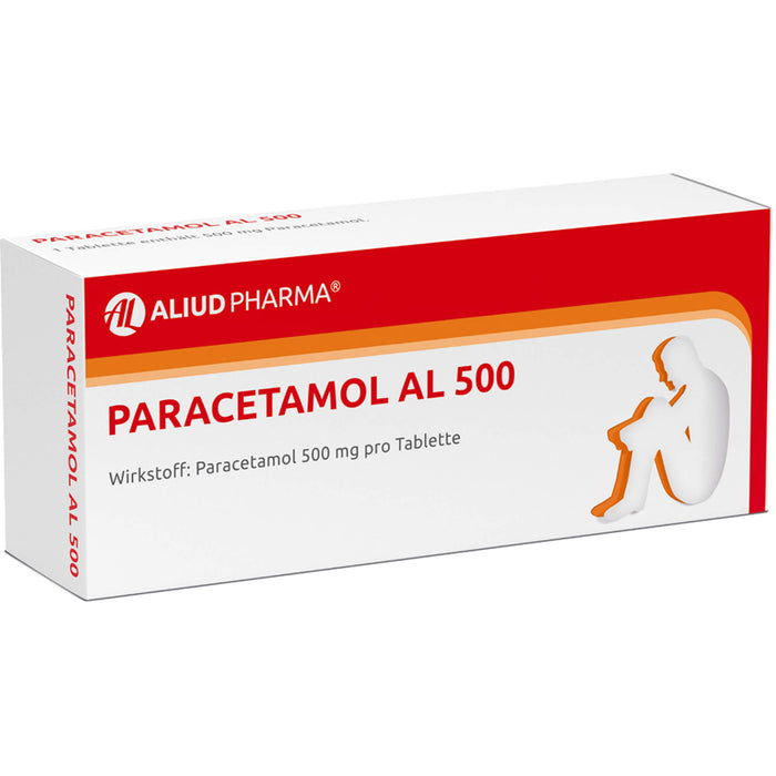 Paracetamol AL 500 Tabletten, 20 pc Tablettes