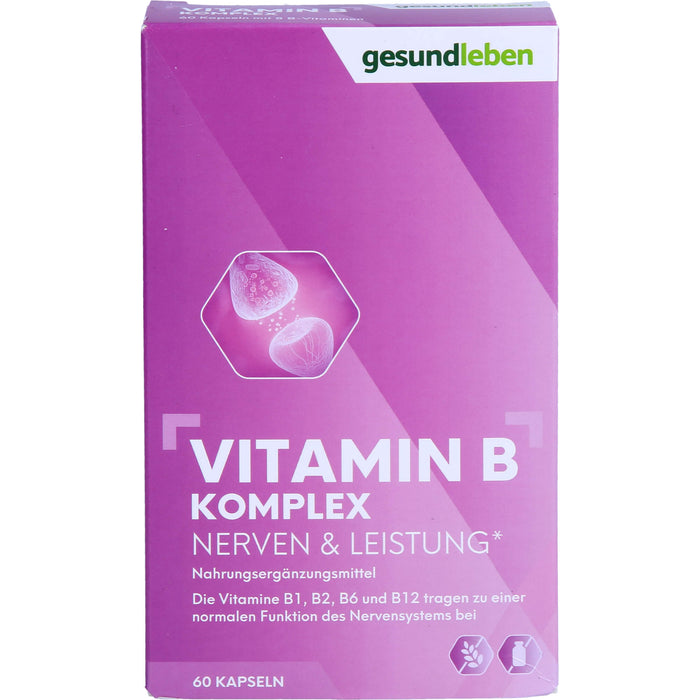 Gesund Leben Vit B Kompl, 60 St KAP