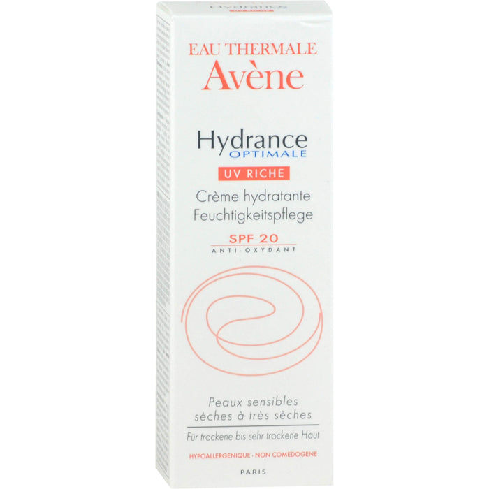 Avène Hydrance Optimale reichhaltig UV, 40 ml Creme