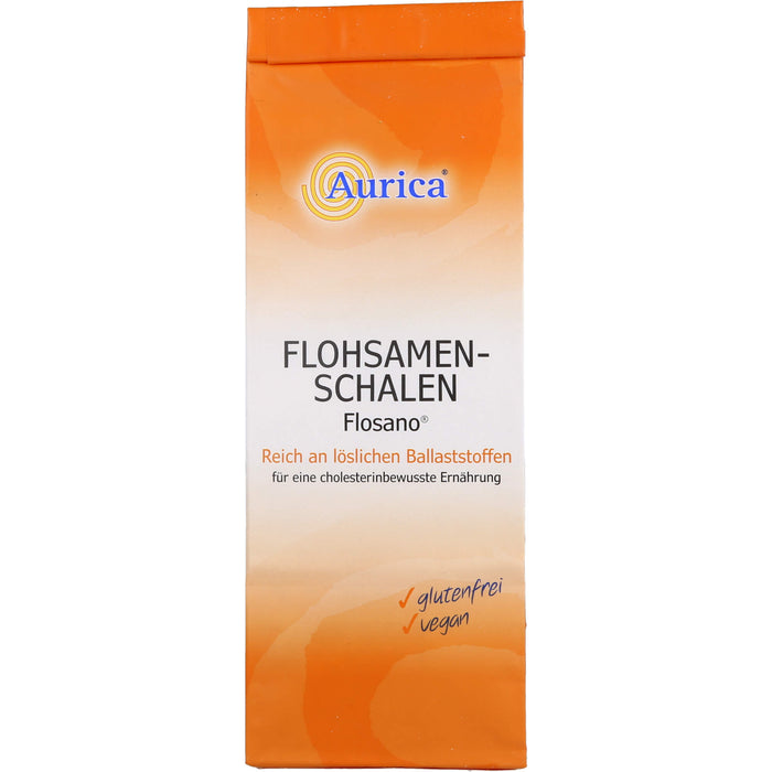 Aurica Flohsamenschalen zur ballaststoffreichen und cholesterinbewussten Ernährung, 100 g Powder