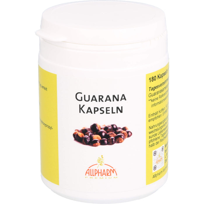 Allpharm Guarana Kapseln, 180 pc Capsules