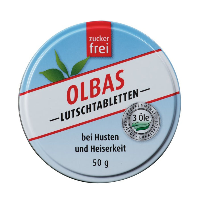 OLBAS Lutschtabletten zuckerfrei, 50 g Tablettes