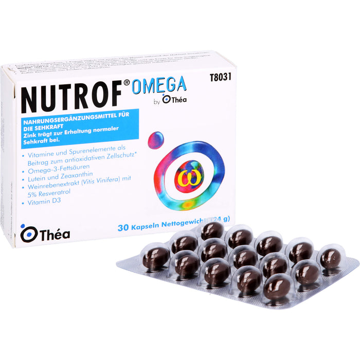 NUTROF OMEGA, 30 St KAP