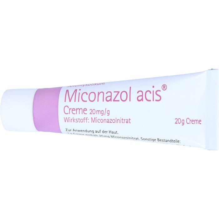 Miconazol acis Creme Antimykotikum, 20 g Cream