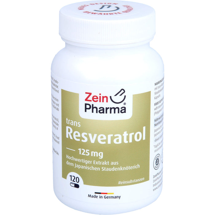 Resveratrol 125 Caps, 120 St KAP