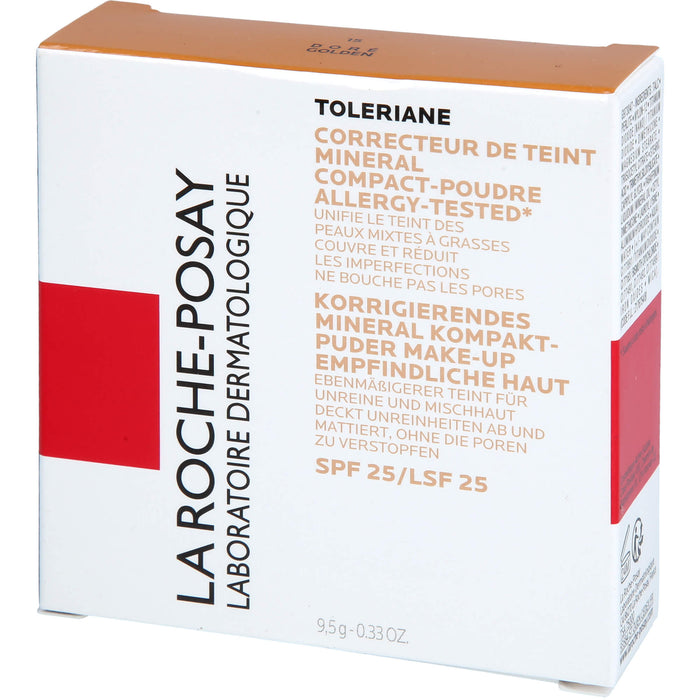 LA ROCHE-POSAY Toleriane Mineral Puder 15 Golden, 9 g Powder