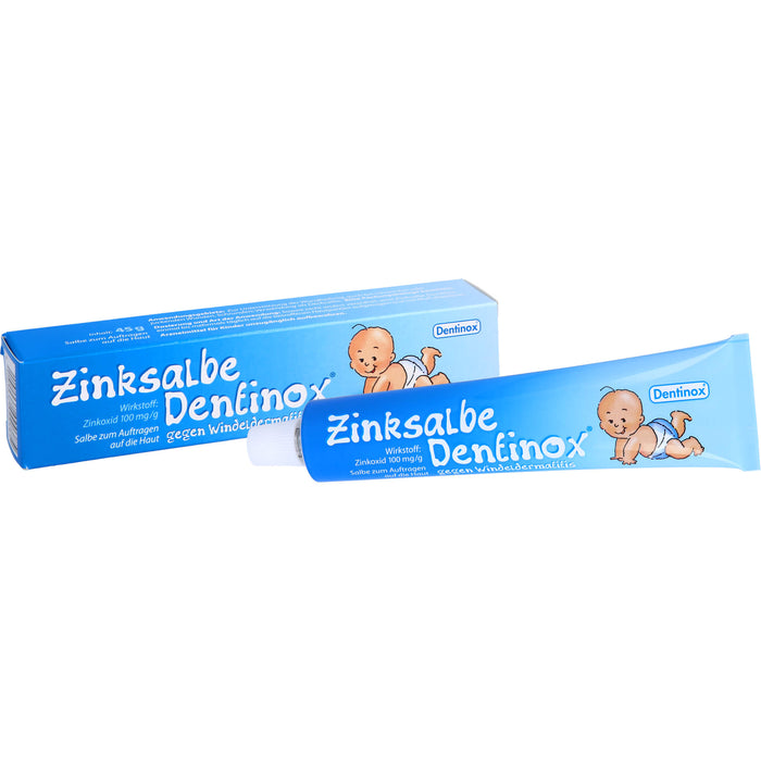 Zinksalbe Dentinox gegen Windeldermatitis, 45 g Onguent