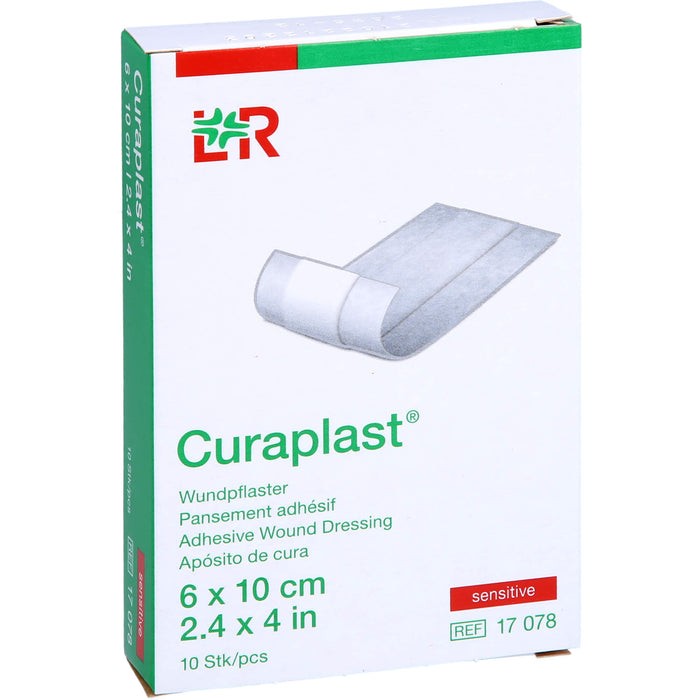 Curaplast sensitive Wundschnellverband 6 cm x 10 cm, 10 St. Pflaster