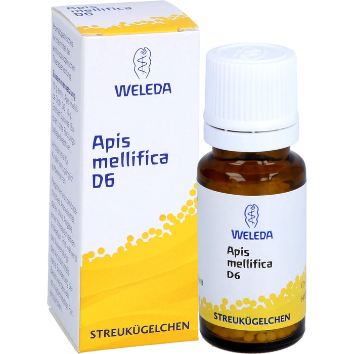 WELEDA Apis mellifica D 6 Globuli, 10 g Globules