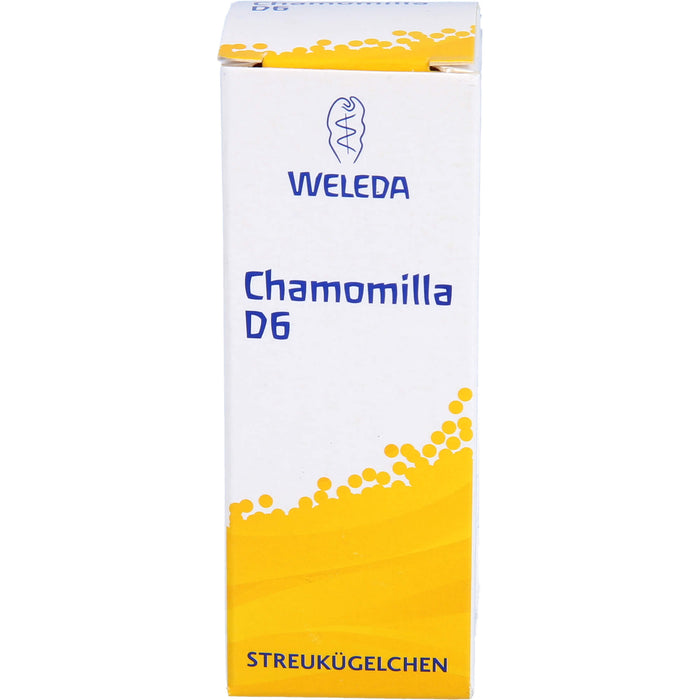 WELEDA Chamomilla D 6 Globuli, 10 g Globules