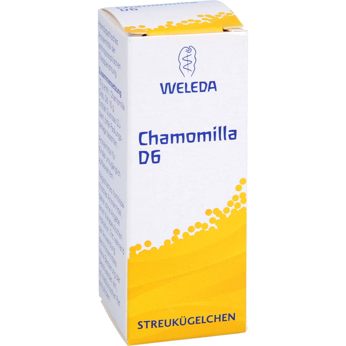 WELEDA Chamomilla D 6 Globuli, 10 g Globules