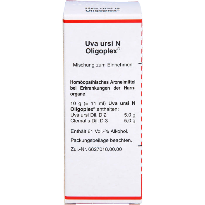 Uva ursi N Oligoplex, Mischung, 50 ml LIQ