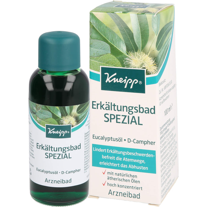 Kneipp Erkältungsbad Spezial, 100 ml Additif pour le bain