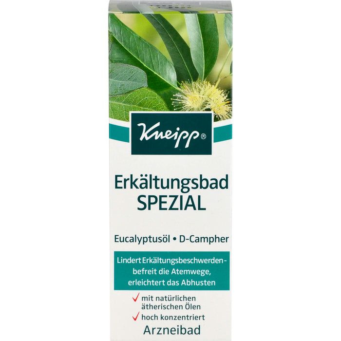 Kneipp Erkältungsbad Spezial befreit die Atemwege und erleichtert das Abhusten, 200 ml Bath additive