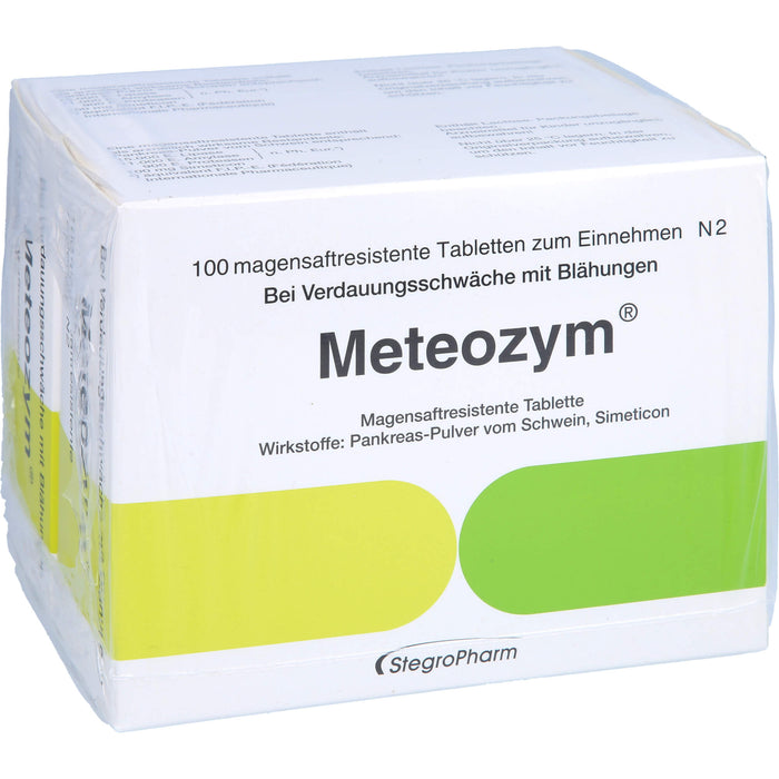 Meteozym, Magensaftresistente Tablette, 200 St FTA