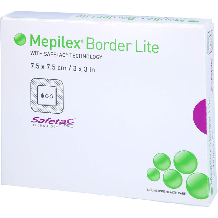 MEPILEX Border Lite Verband 7,5x7,5cm steril, 5 St VER