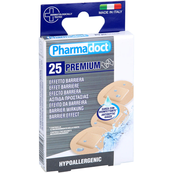 Pharmadoct Blutstillendes Pflaster rund 2,5 cm, 25 pcs. Patch