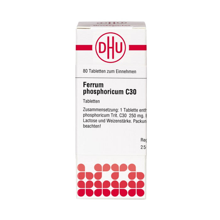 DHU Ferrum phosphoricum C30 Tabletten, 80 pc Tablettes