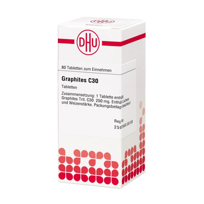 DHU Graphites C30 Tabletten, 80 pcs. Tablets