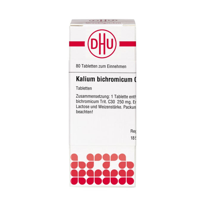 DHU Kalium bichromicum C30 Tabletten, 80 pc Tablettes