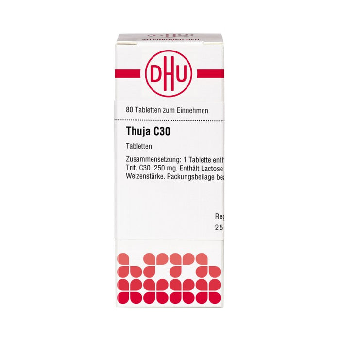 DHU Thuja C30 Tabletten, 80 pc Tablettes