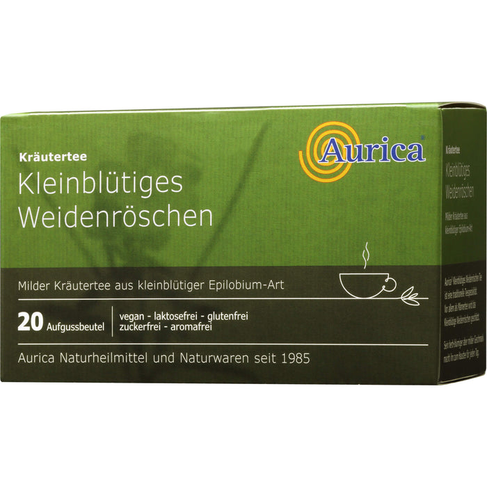 Aurica Kleinblütiges Weidenröschen Kräutertee Filterbeutel, 20 pc Sac filtrant