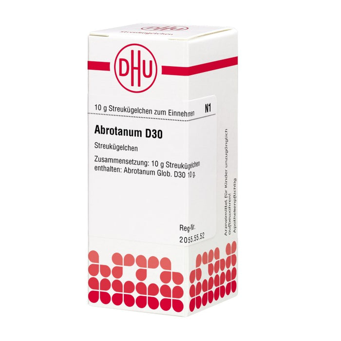 DHU Abrotanum D30 Streukügelchen, 10 g Globules