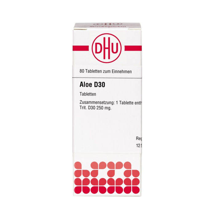 DHU Aloe D30 Tabletten, 80 St. Tabletten