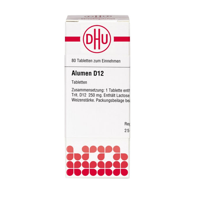 DHU Alumen D12 Tabletten, 80 pcs. Tablets