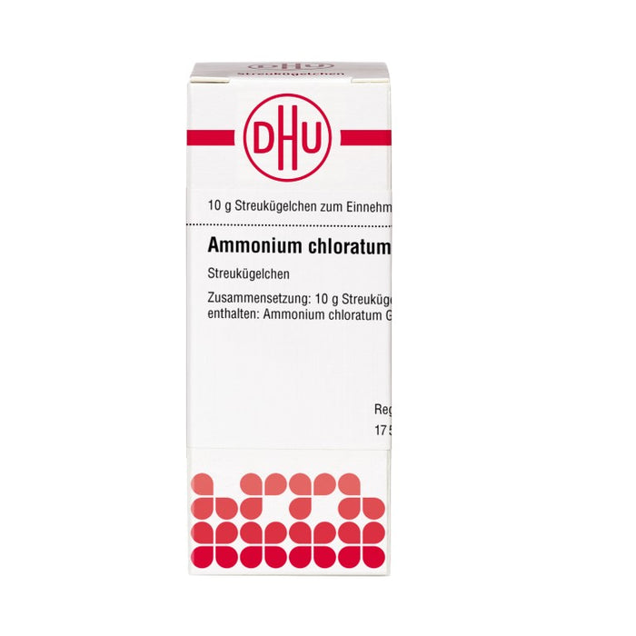 Ammonium chloratum D12 DHU Globuli, 10 g Globuli