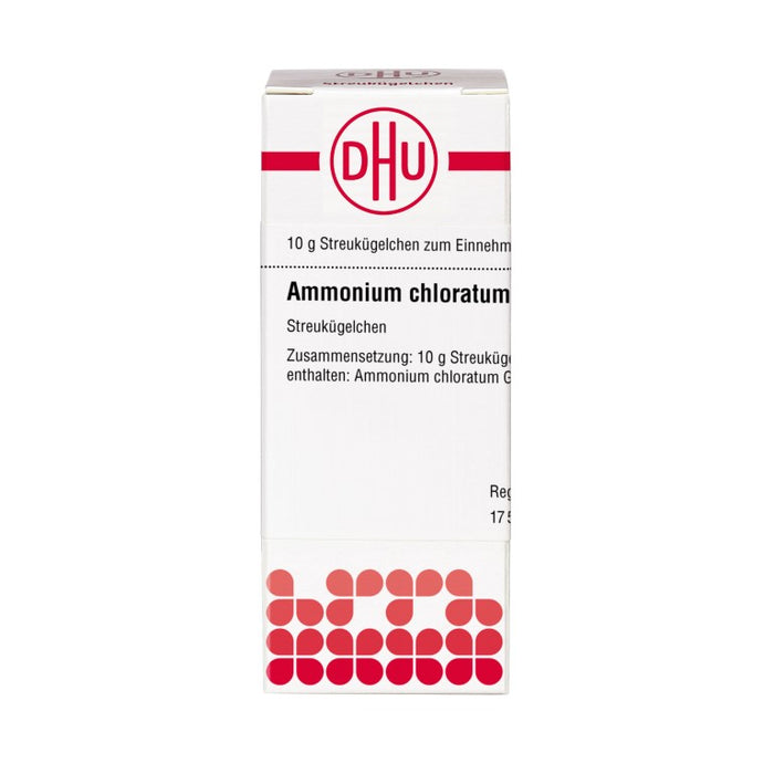 Ammonium chloratum D6 DHU Globuli, 10 g Globuli