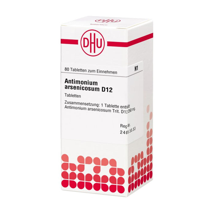 DHU Antimonium arsenicosum D12 Tabletten, 80 pcs. Tablets