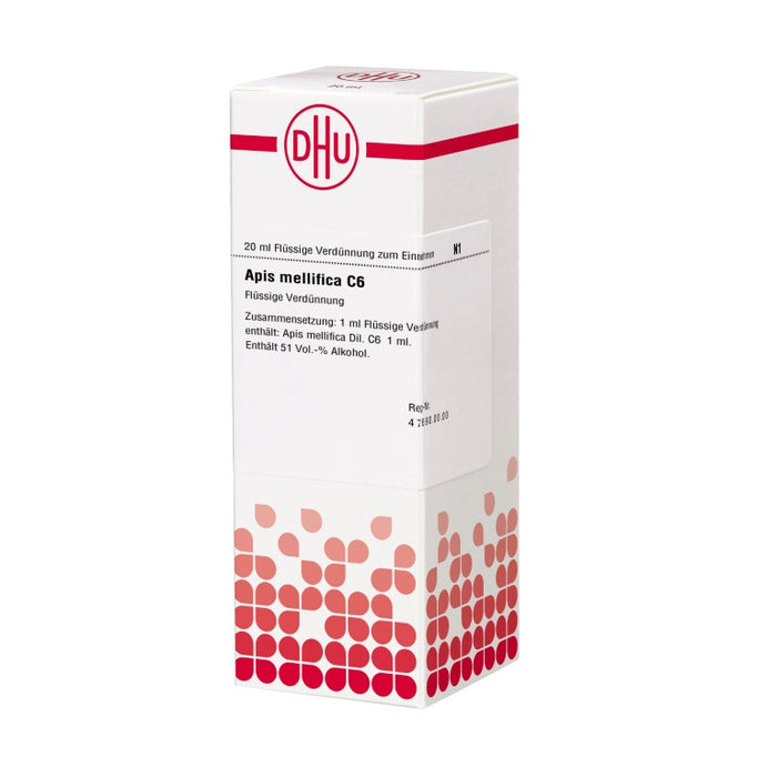 DHU Apis mellifica C6 Dilution, 20 ml Lösung