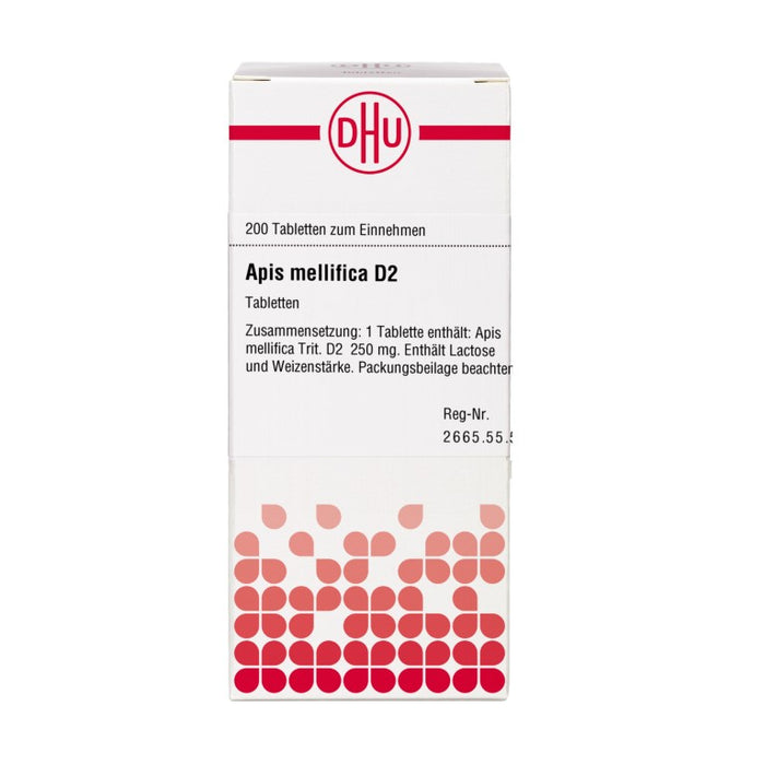 DHU Apis mellifica D2 Tabletten, 200 pc Tablettes