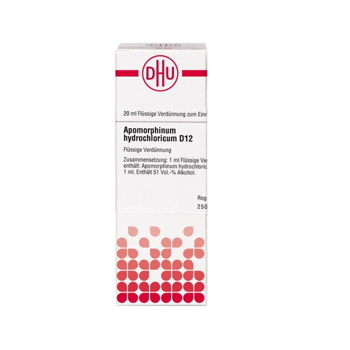 Apomorphinum hydrochloricum D12 DHU Dilution, 20 ml Lösung