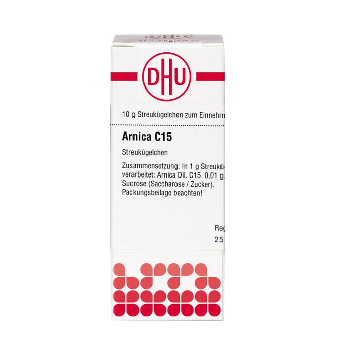 DHU Arnica C15 Streukügelchen, 10 g Globuli