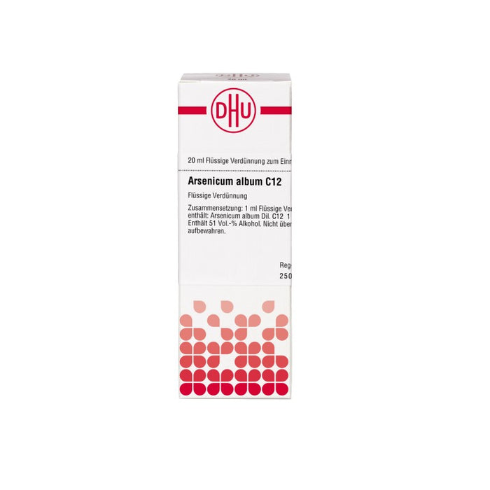 DHU Arsenicum album C12 Dilution, 20 ml Lösung