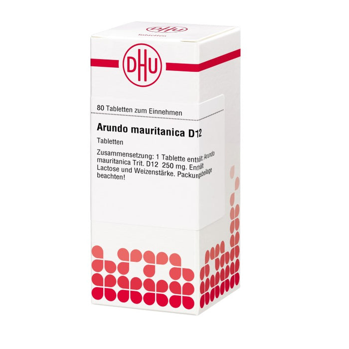 DHU Arundo Mauritanica D 12 Tabletten, 80 St. Tabletten