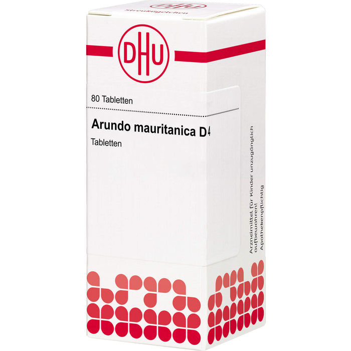 Arundo mauritanica D4 DHU Tabletten, 80 St. Tabletten