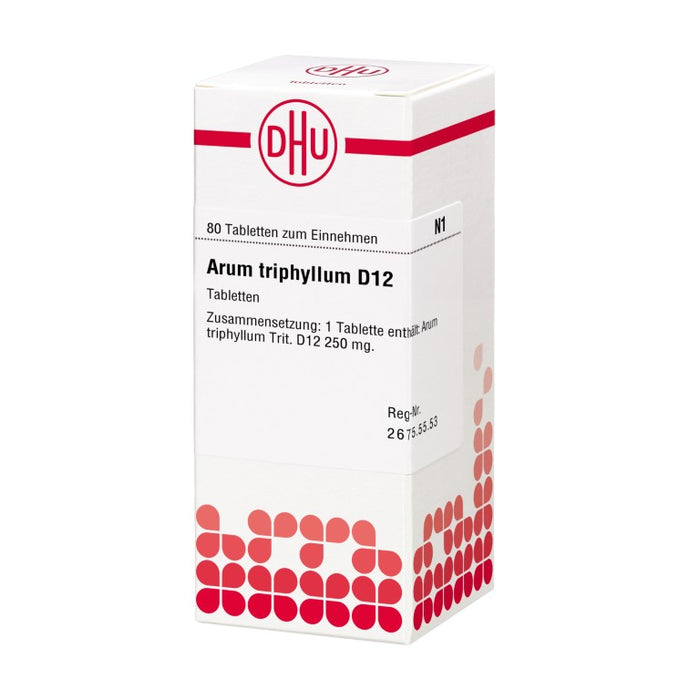 DHU Arum triphyllum D12 Tabletten, 80 pcs. Tablets