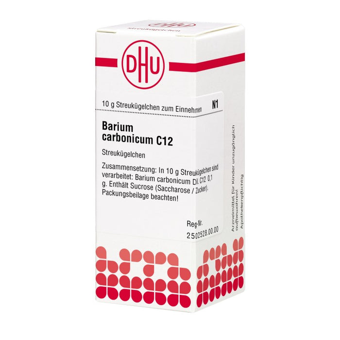 Barium carbonicum C12 DHU Globuli, 10 g Globuli