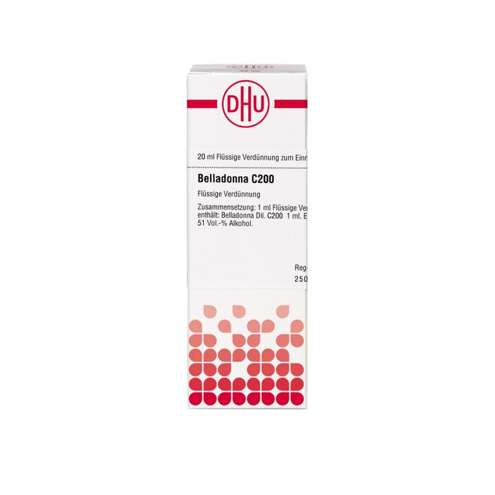 Belladonna C200 DHU Dilution, 20 ml Lösung