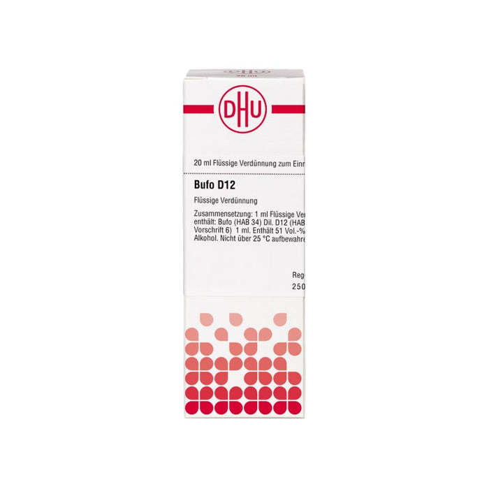 Bufo D12 DHU Dilution, 20 ml Lösung